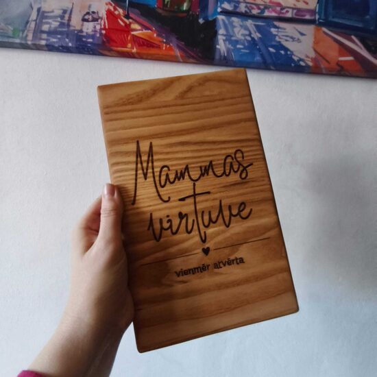 Virtuves dēlītis Mammas virtuve vienmēr atvēra nr°2